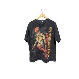 Five Finger Death Punch XL Concert T-shirt Rock metal festival band goth skull